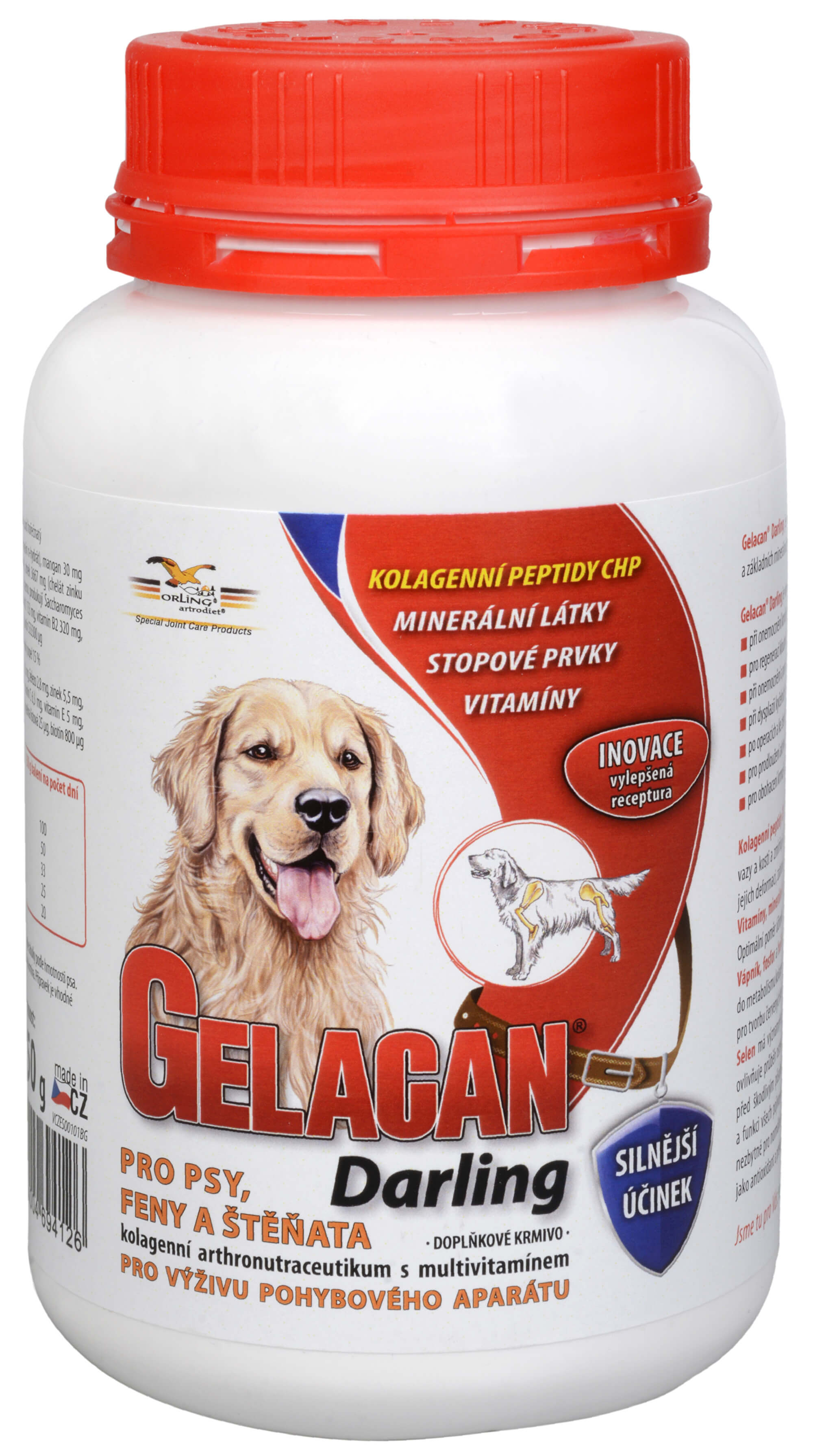 Zobrazit detail výrobku GELACAN Gelacan Darling 150 g + 2 měsíce na vrácení zboží