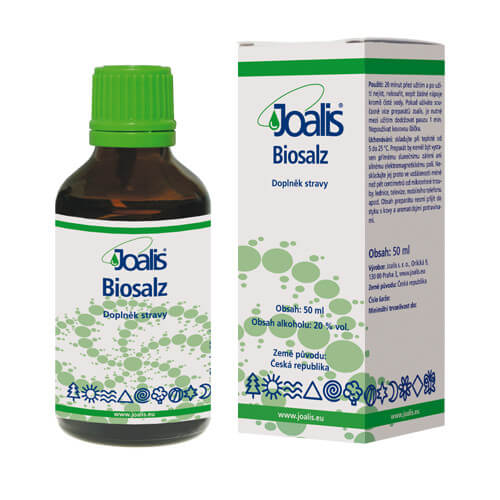 Zobrazit detail výrobku Joalis Biosalz 50 ml + 2 měsíce na vrácení zboží