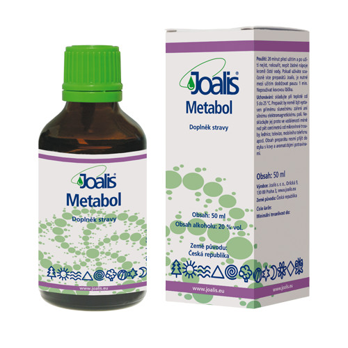 Zobrazit detail výrobku Joalis Metabol 50 ml + 2 měsíce na vrácení zboží