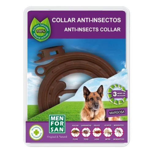 Zobrazit detail výrobku Menforsan Přírodní obojek pro psy, odpuzující klíšťata a blechy (Natural Insect Repellent Collar for Dogs) + 2 měsíce na vrácení zboží