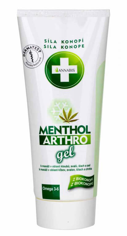 Zobrazit detail výrobku Annabis Menthol Arthro gel 200 ml + 2 měsíce na vrácení zboží