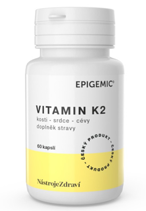 Zobrazit detail výrobku Epigemic Vitamin K2 Epigemic 60 kapslí + 2 měsíce na vrácení zboží
