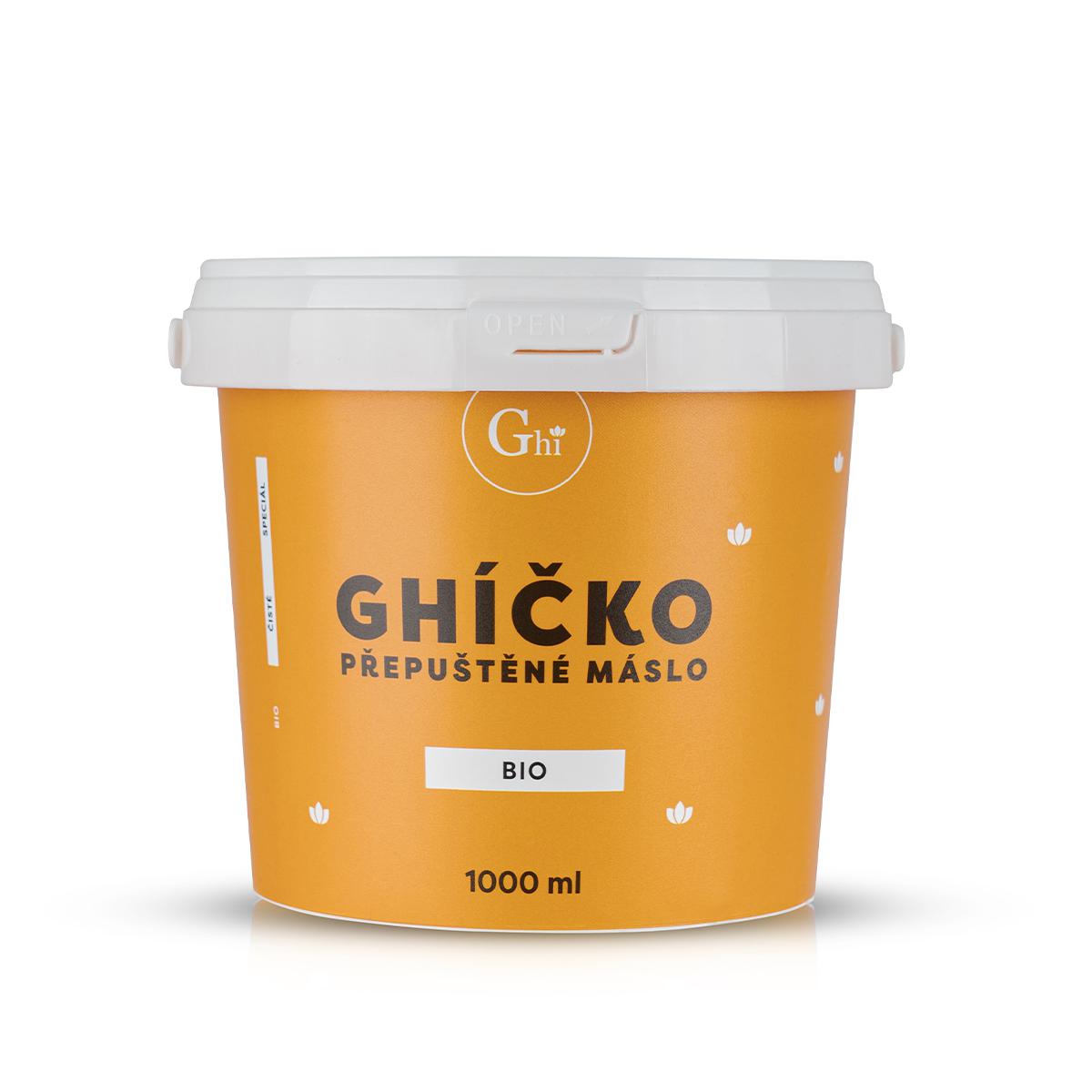 Zobrazit detail výrobku České ghíčko Bio Ghí 1000 ml Zobrazit detail výrobku České ghíčko Bio Ghí 1000 ml