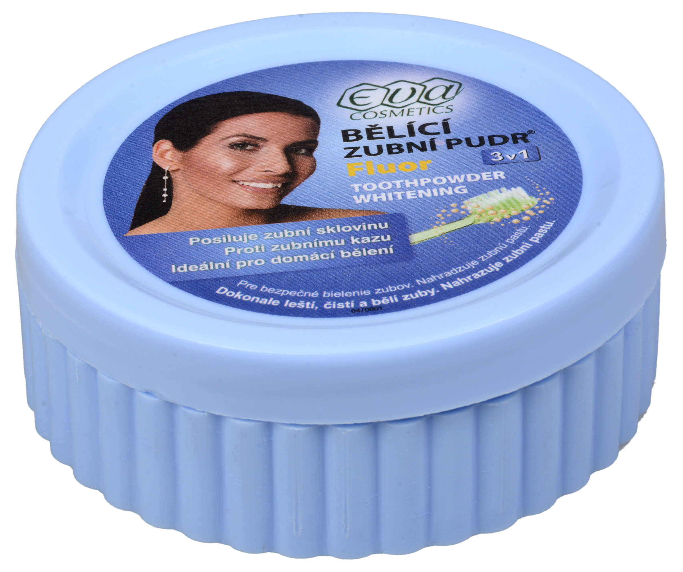 Zobrazit detail výrobku Eva Cosmetics Bělící zubní pudr (fluor) 30 g