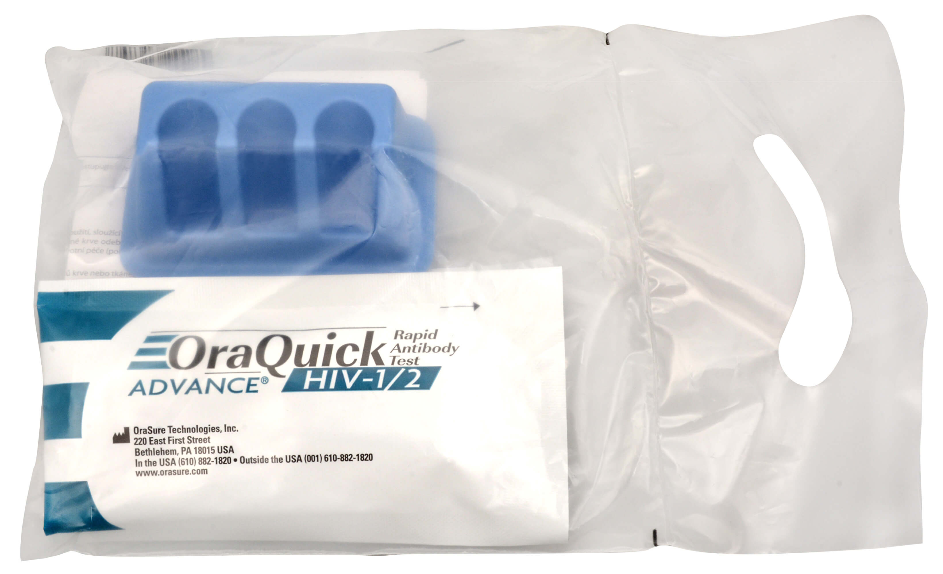 Zobrazit detail výrobku OraQuick OraQuick ADVANCE HIV-1/2 Rapid Antib. test + 2 měsíce na vrácení zboží