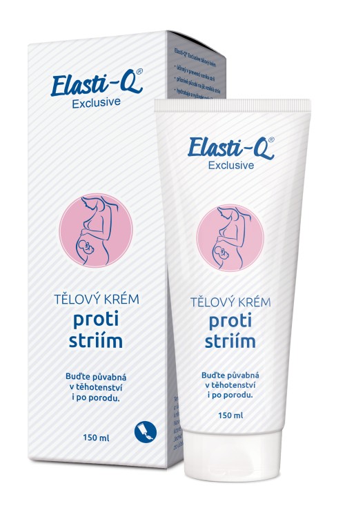 Elasti-Q Exclusive telový krém proti striam účinnejšie zloženie 150 ml