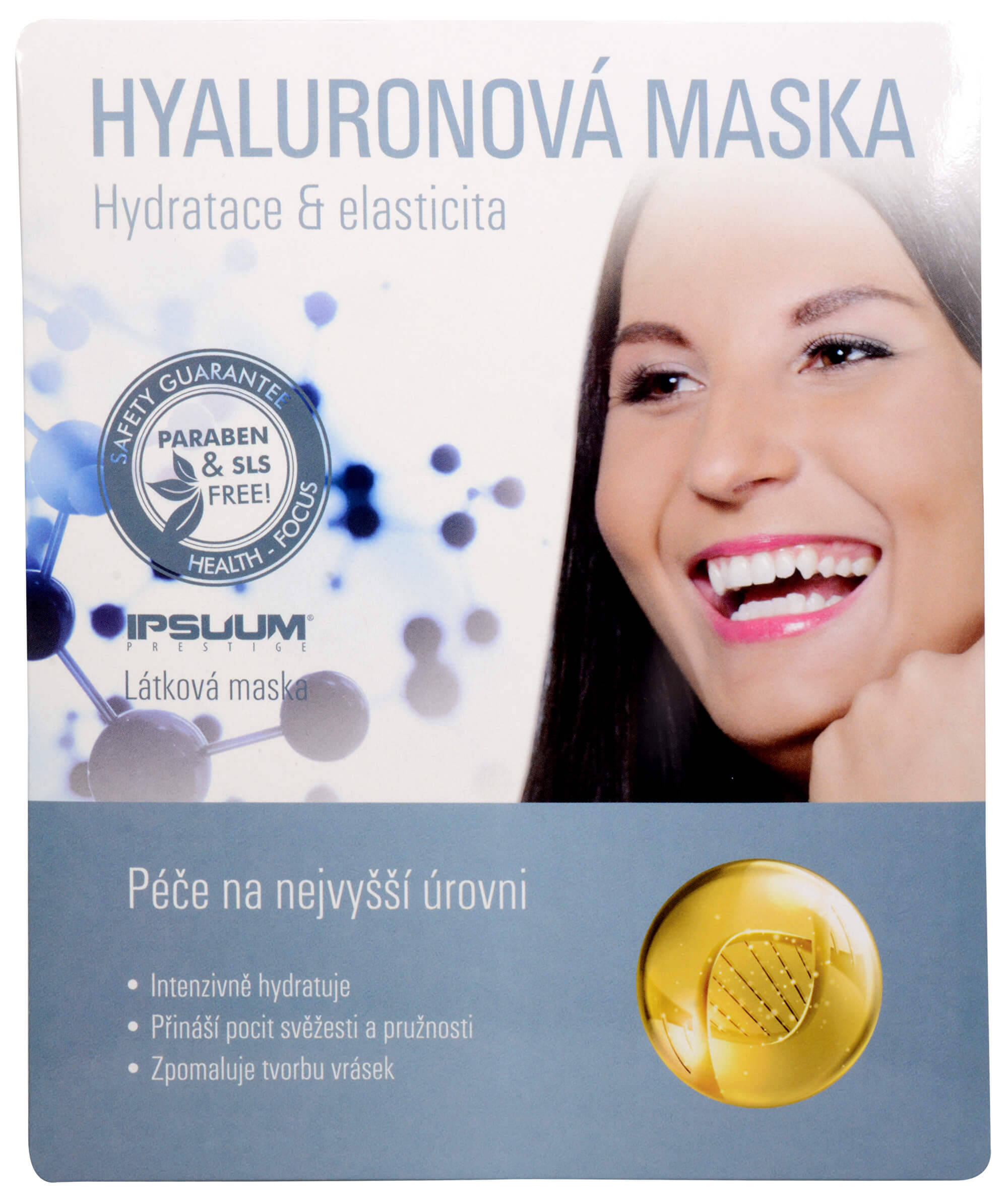 Zobrazit detail výrobku Ipsuum Prestige Hyaluronová maska - látková + 2 měsíce na vrácení zboží