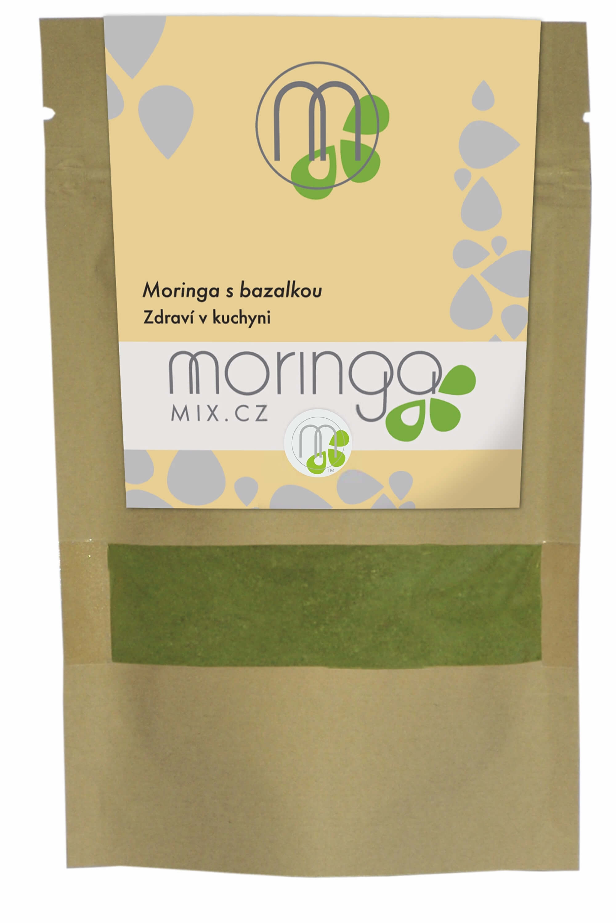 Zobrazit detail výrobku Moringa MIX Moringa s bazalkou 30 g + 2 měsíce na vrácení zboží