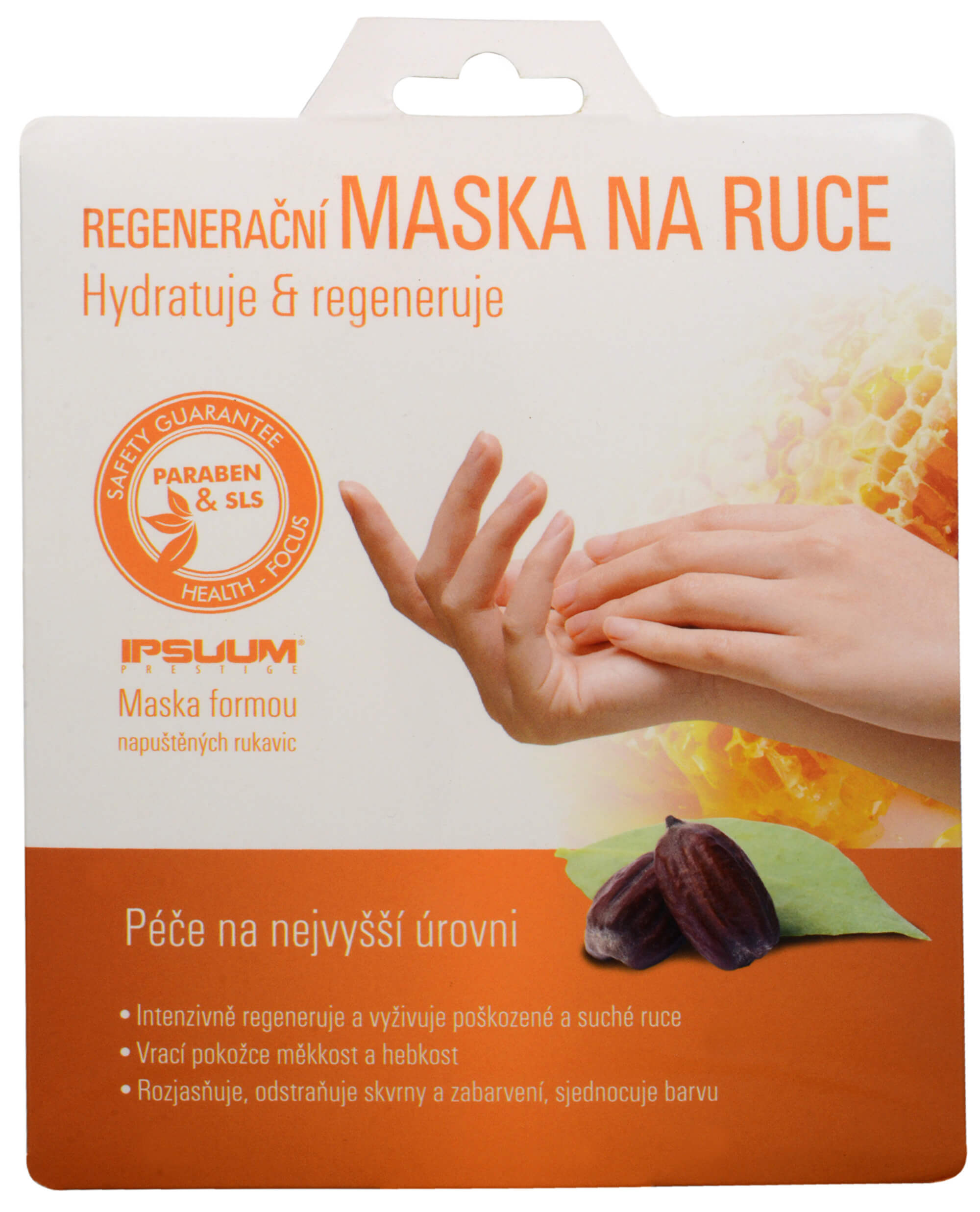 Ipsuum Prestige Regenerační maska na ruce - rukavice
