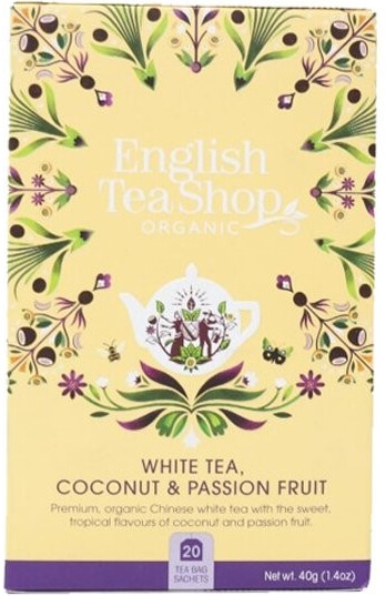 English Tea Shop Bílý čaj s kokosem a passion fruit 20 sáčků