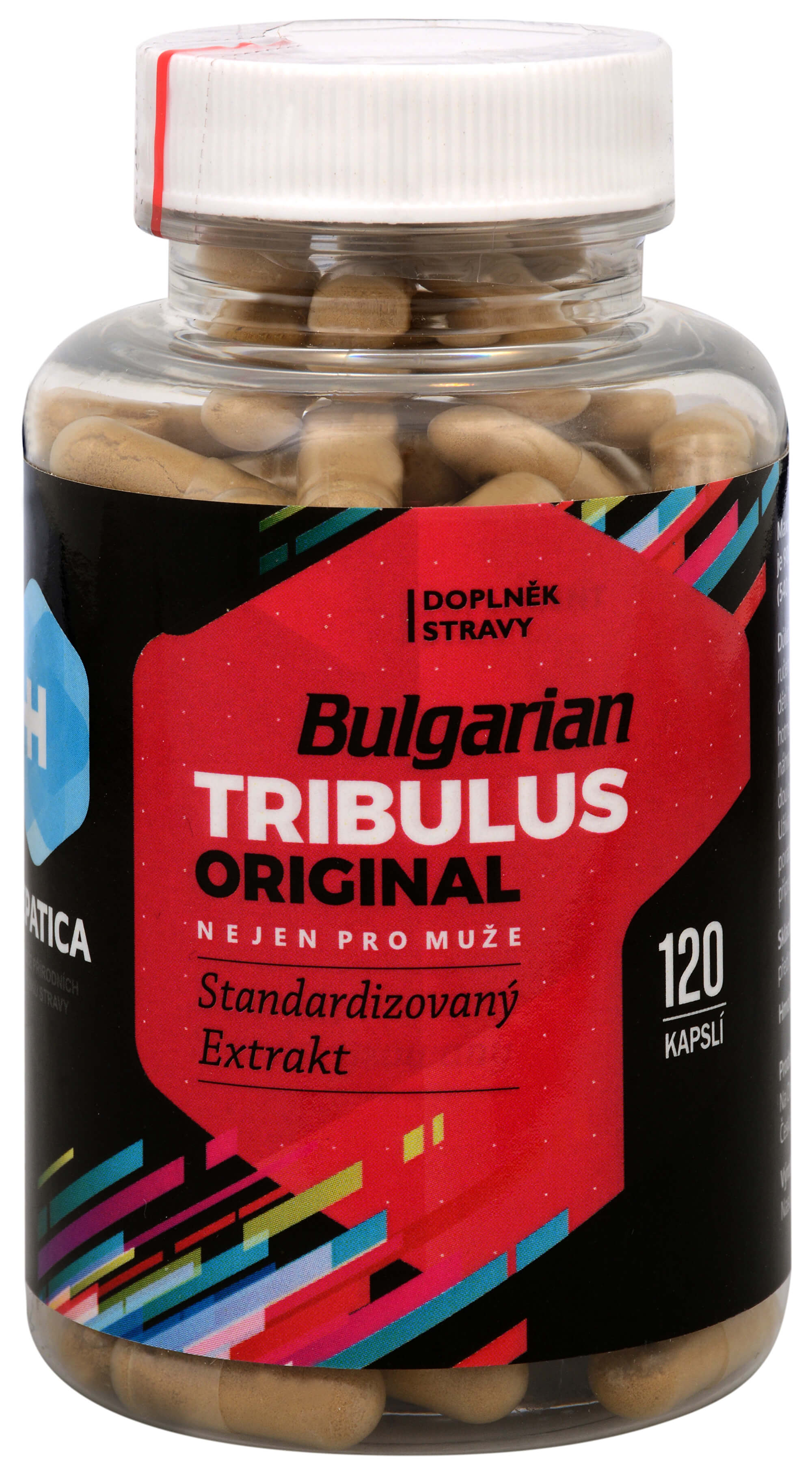 Hepatica Bulgarian Tribulus Original 120 kapslí + 2 měsíce na vrácení zboží