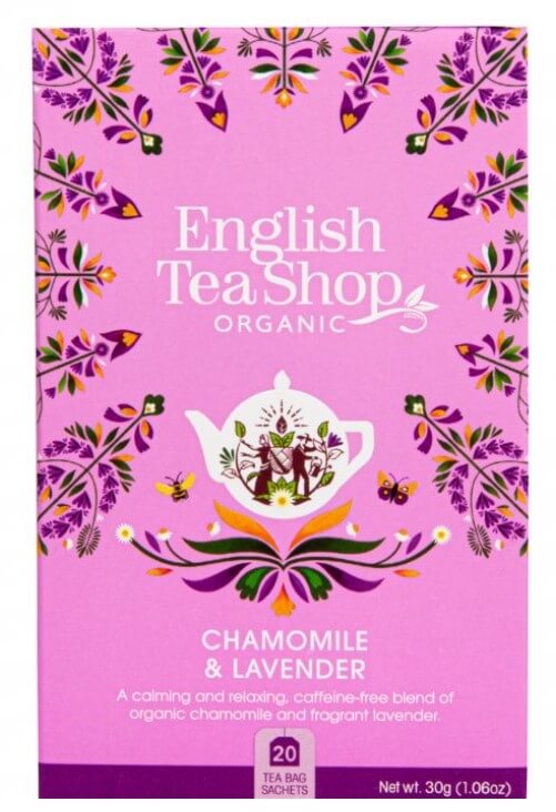 Zobrazit detail výrobku English Tea Shop Čaj Heřmánek a levandule 20 sáčků + 2 měsíce na vrácení zboží