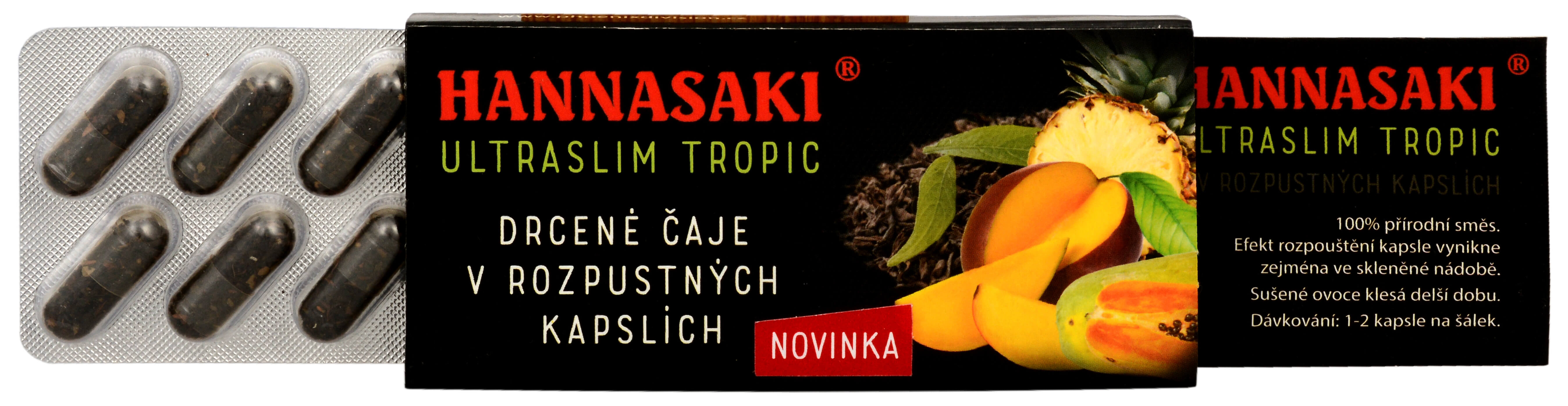Zobrazit detail výrobku Hannasaki Hannasaki UltraSlim - Tropic - cestovní balení 10 x 1 g