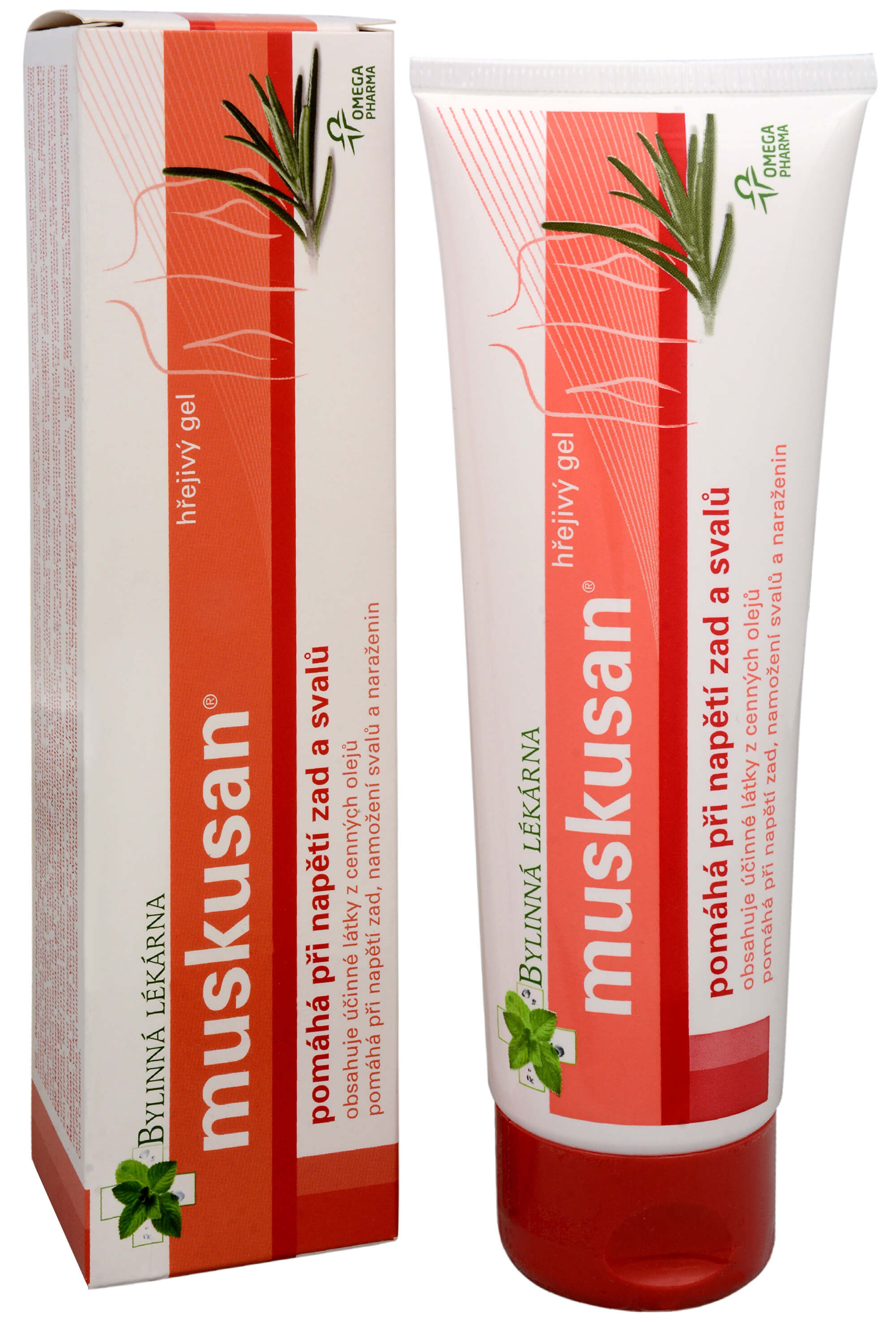 Zobrazit detail výrobku Omega Pharma Muskusan masážní hřejivý gel 120 g + 2 měsíce na vrácení zboží