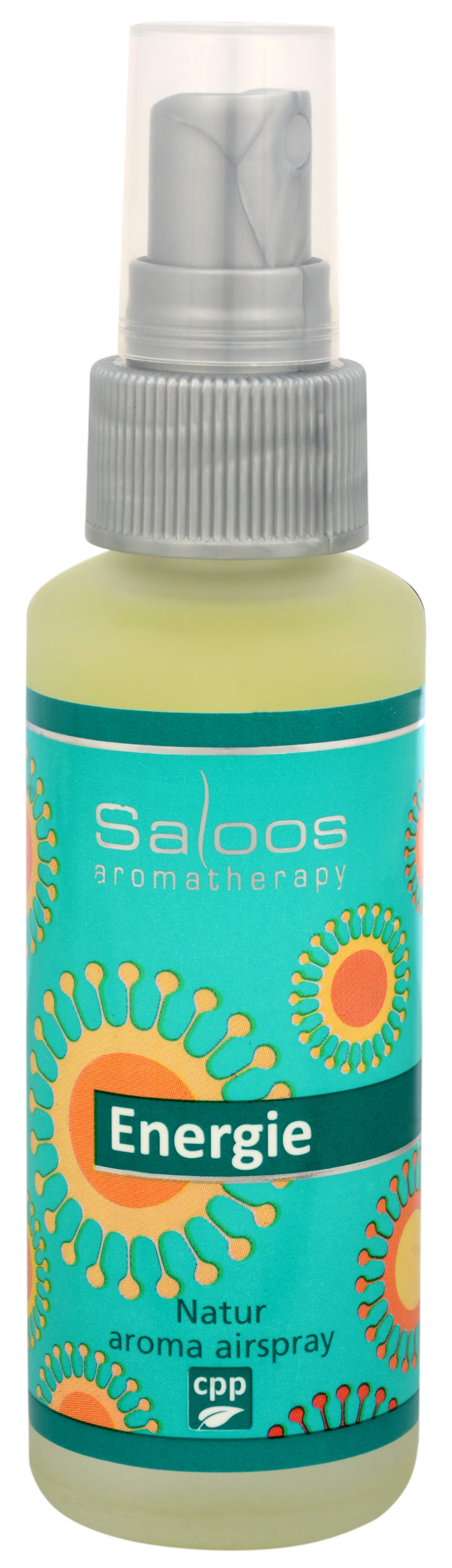 Zobrazit detail výrobku Saloos Natur aroma airspray - Energie (přírodní osvěžovač vzduchu) 50 ml