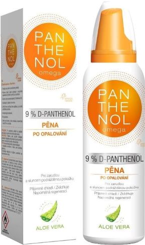 Omega Pharma Panthenol Omega pěna s Aloe Vera 9% 150 ml