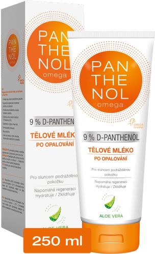 Omega Pharma Panthenol Omega tělové mléko Aloe Vera 9% 250 ml