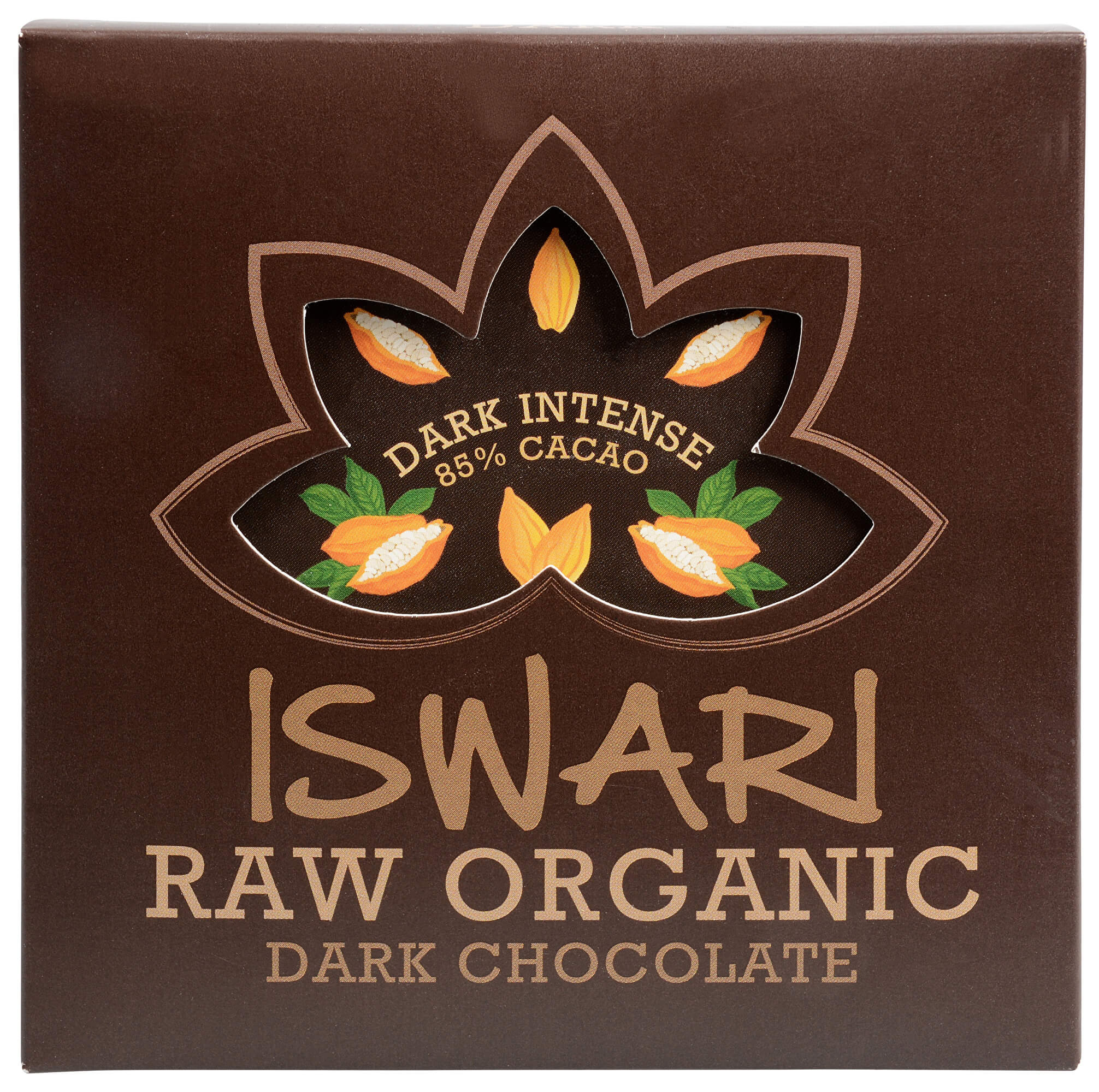 Zobrazit detail výrobku Iswari Raw čokoláda - Dark Intense 85 % BIO 75 g + 2 měsíce na vrácení zboží