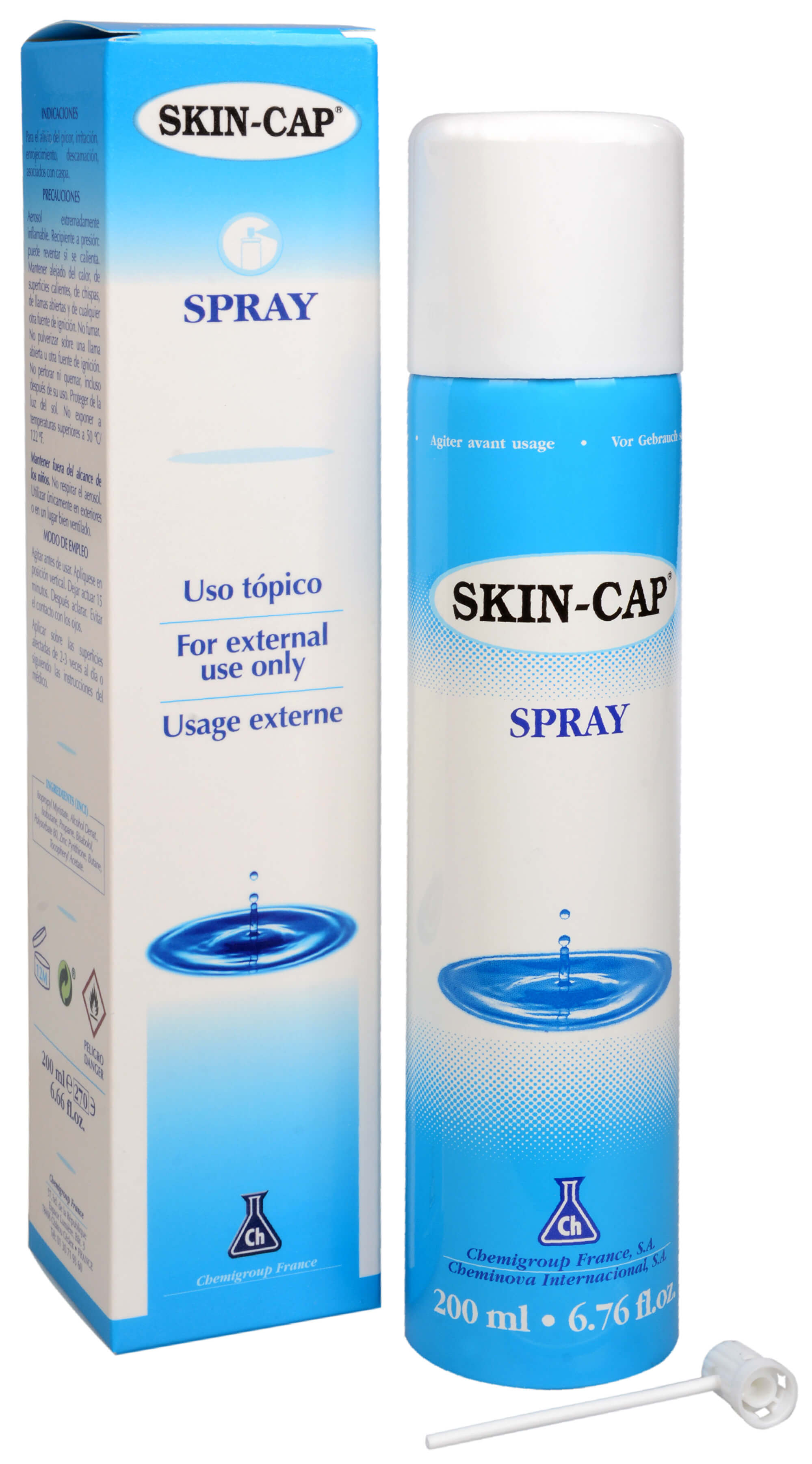 Zobrazit detail výrobku Skin-Cap Skin-Cap spray 200 ml + 2 měsíce na vrácení zboží