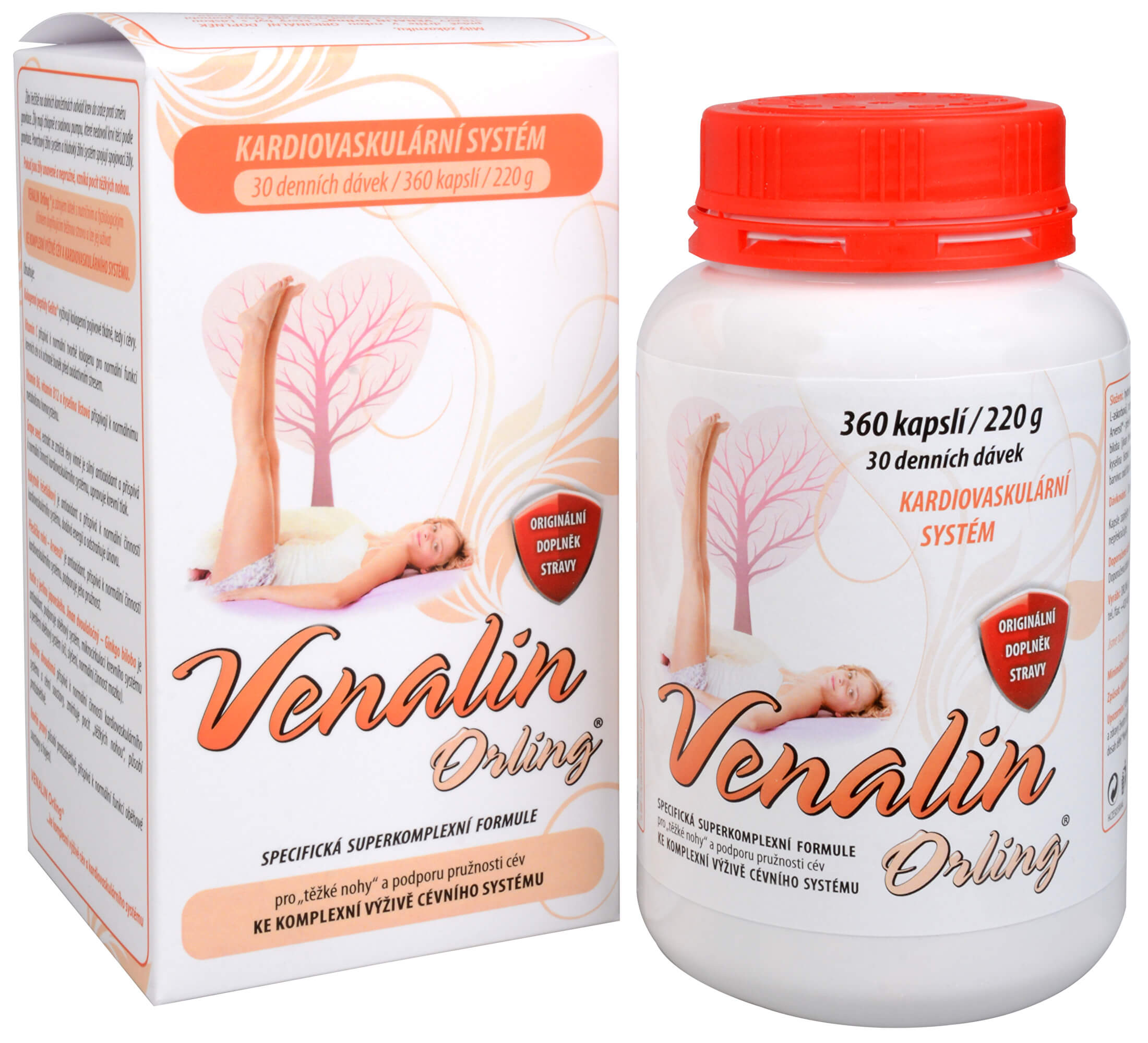 Zobrazit detail výrobku VENALIN Orling Venalin 360 kapslí + 2 měsíce na vrácení zboží