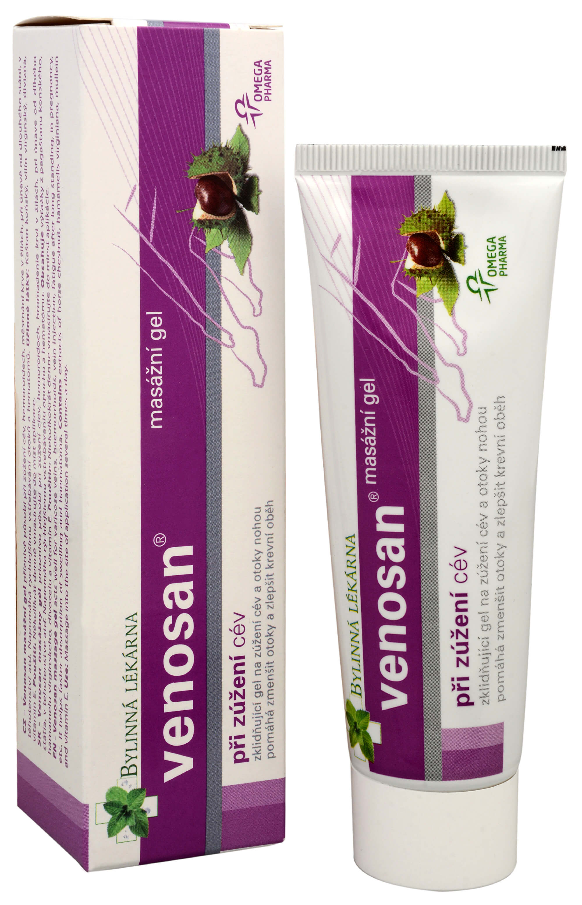 Zobrazit detail výrobku Omega Pharma Venosan masážní gel 50 g