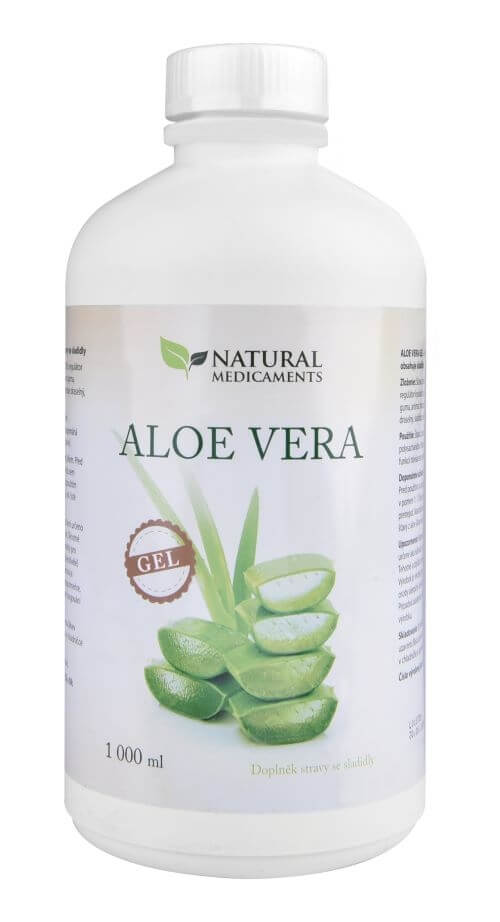 Zobrazit detail výrobku Natural Medicaments Aloe Vera gel 1000 ml + 2 měsíce na vrácení zboží