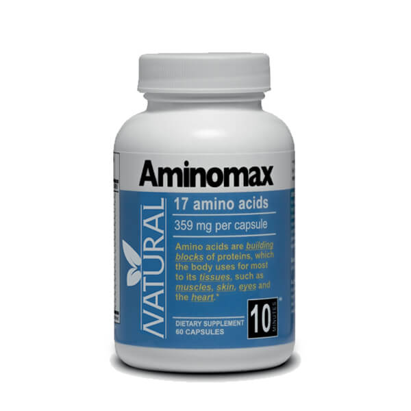 Zobrazit detail výrobku Natural SK Aminomax 60 kapslí + 2 měsíce na vrácení zboží