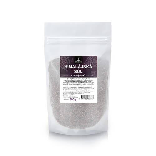 Zobrazit detail výrobku Allnature Himalájská sůl černá 500 g
