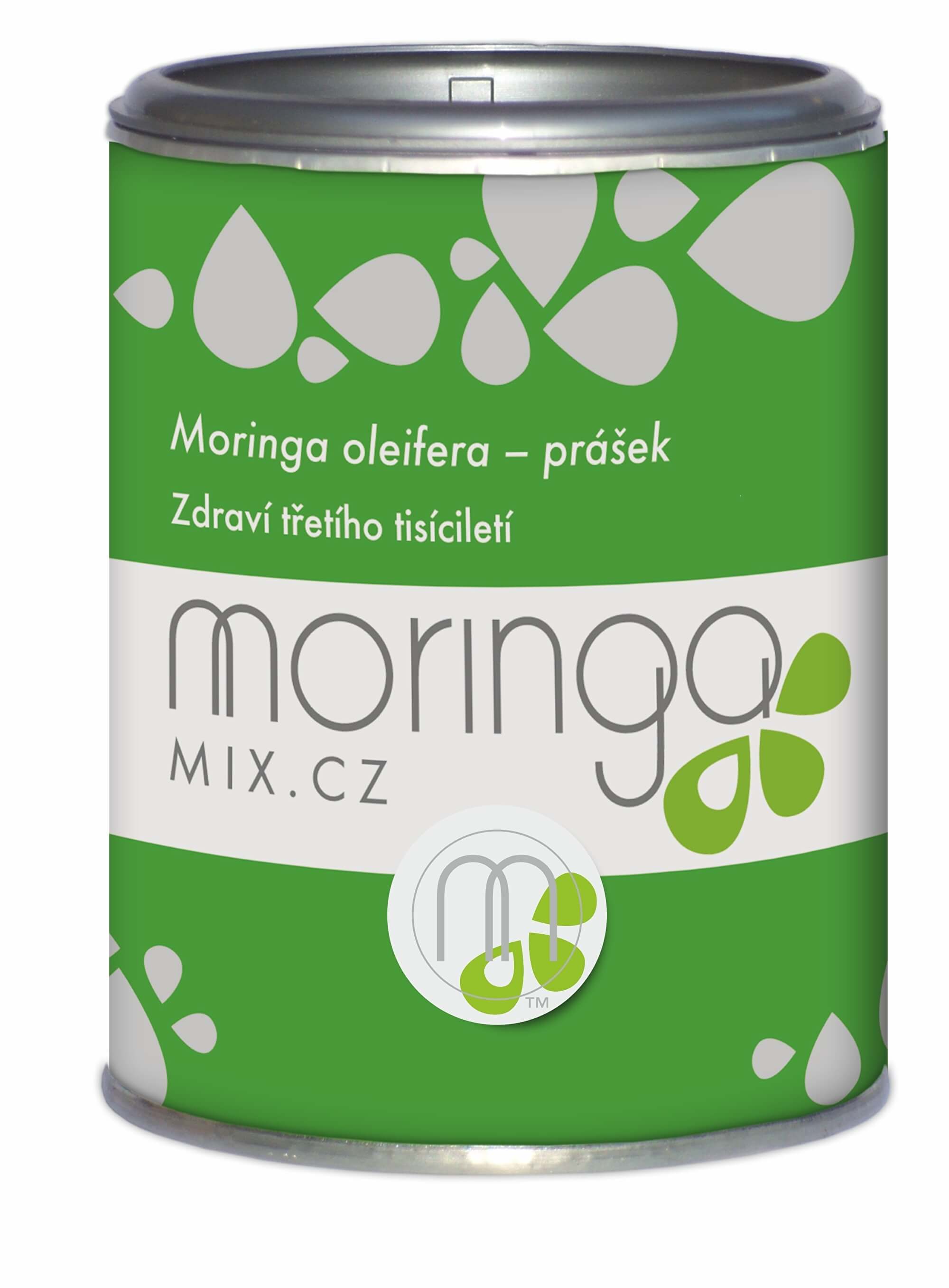Zobrazit detail výrobku Moringa MIX Moringa olejodárná 100% prášek 100 g + 2 měsíce na vrácení zboží