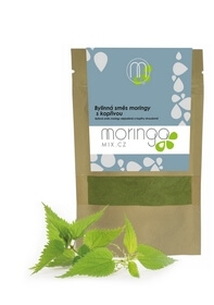 Zobrazit detail výrobku Moringa MIX Bylinná směs moringy s kopřivou 30 g + 2 měsíce na vrácení zboží