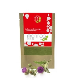 Zobrazit detail výrobku Moringa MIX Bylinná směs moringy s ostropestřcem 30 g + 2 měsíce na vrácení zboží