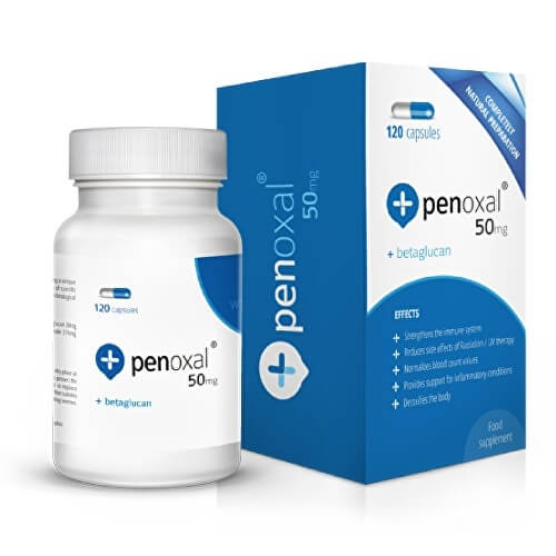 Zobrazit detail výrobku Penoxal Penoxal 50 mg 120 kapslí + 2 měsíce na vrácení zboží