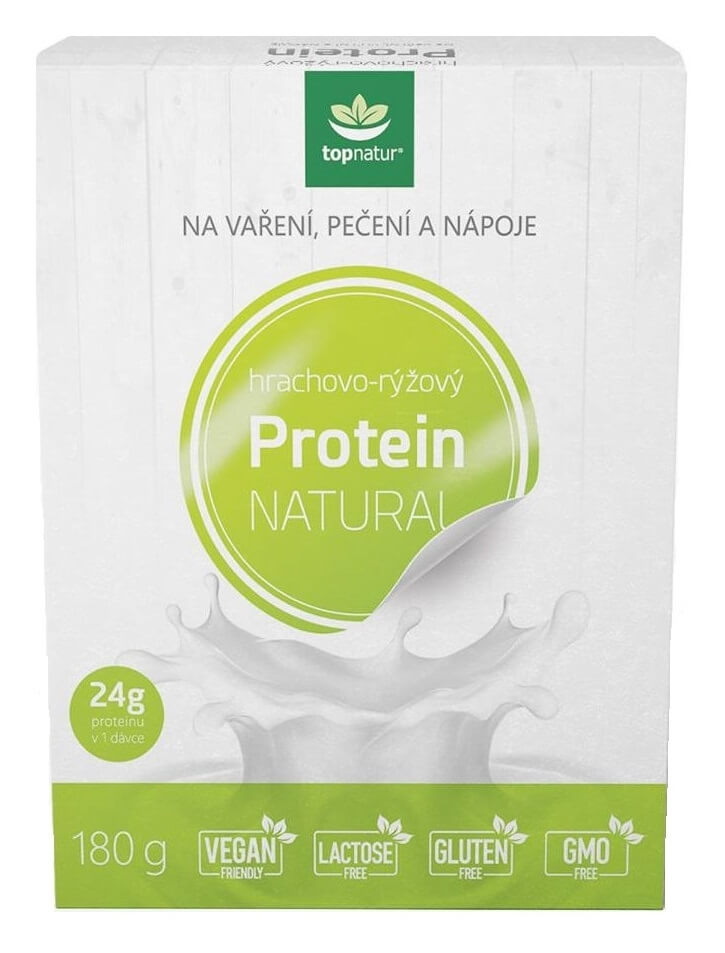 Zobrazit detail výrobku Topnatur Protein hrachovo-rýžový 180 g + 2 měsíce na vrácení zboží