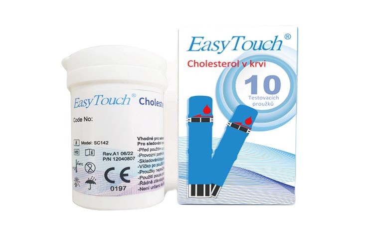 Zobrazit detail výrobku EasyTouch Proužky EasyTouch-cholesterol 10ks