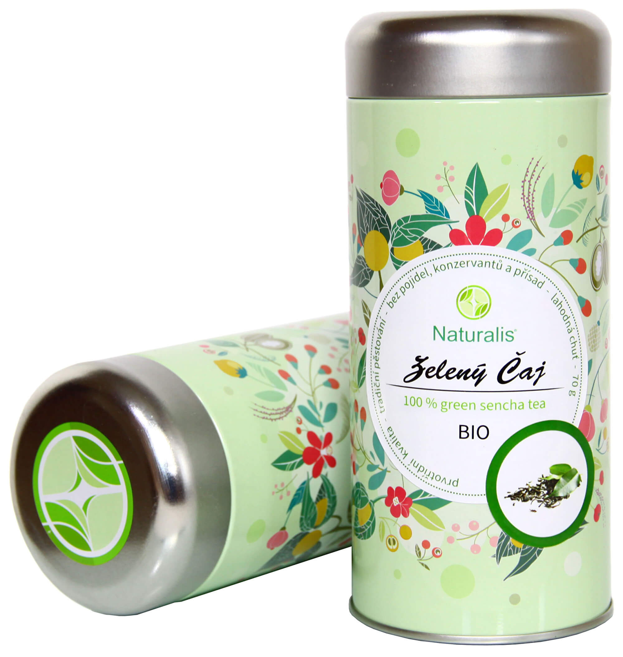 Zobrazit detail výrobku Naturalis Zelený čaj Naturalis BIO 70 g + 2 měsíce na vrácení zboží