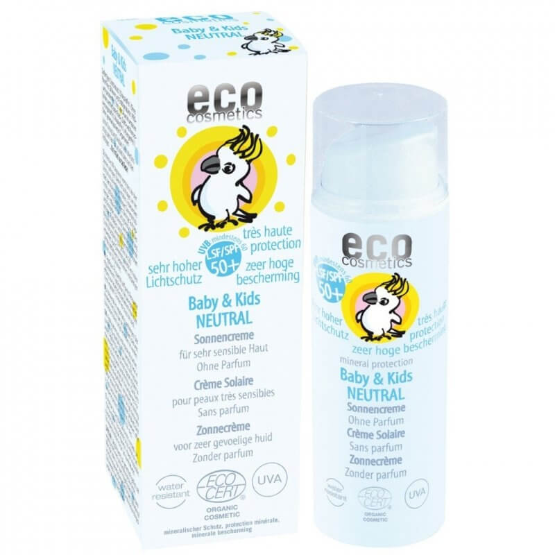 Eco Cosmetics Baby Detský opaľovací krém Neutral SPF 50+ BIO 50 ml