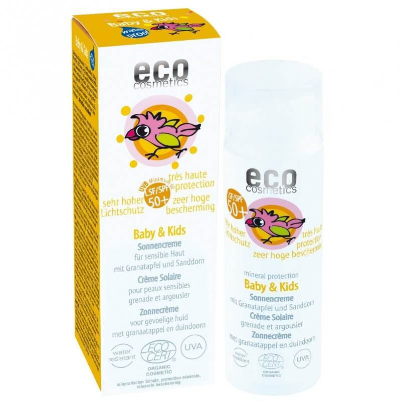 Zobrazit detail výrobku Eco Cosmetics Baby Dětský opalovací krém SPF 50+ BIO 50 ml + 2 měsíce na vrácení zboží