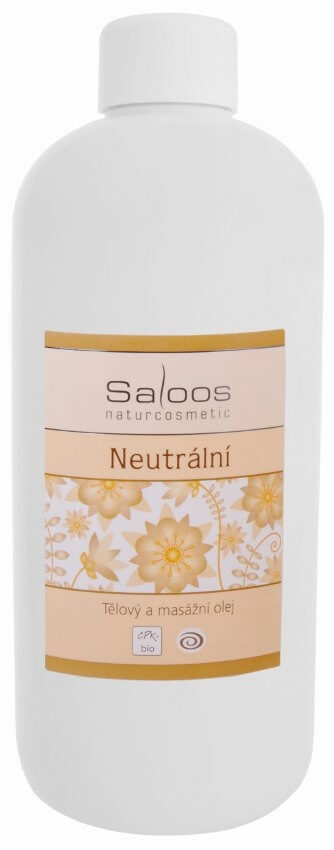 Zobrazit detail výrobku Saloos Bio tělový a masážní olej - Neutrální 500 ml