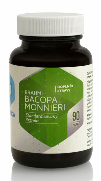 Hepatica Brahmi Bacopa Monnieri 90 kapslí
