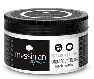 Zobrazit detail výrobku Messinian Spa Krém na ruce a tělo černý lanýž 250 ml