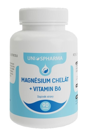 Zobrazit detail výrobku Unios Pharma Magnésium chelát 90 tablet + 2 měsíce na vrácení zboží