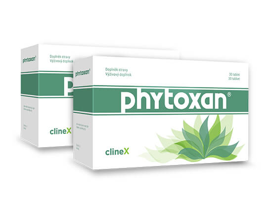 Zobrazit detail výrobku Clinex Phytoxan 2 x 30 tablet + 2 měsíce na vrácení zboží