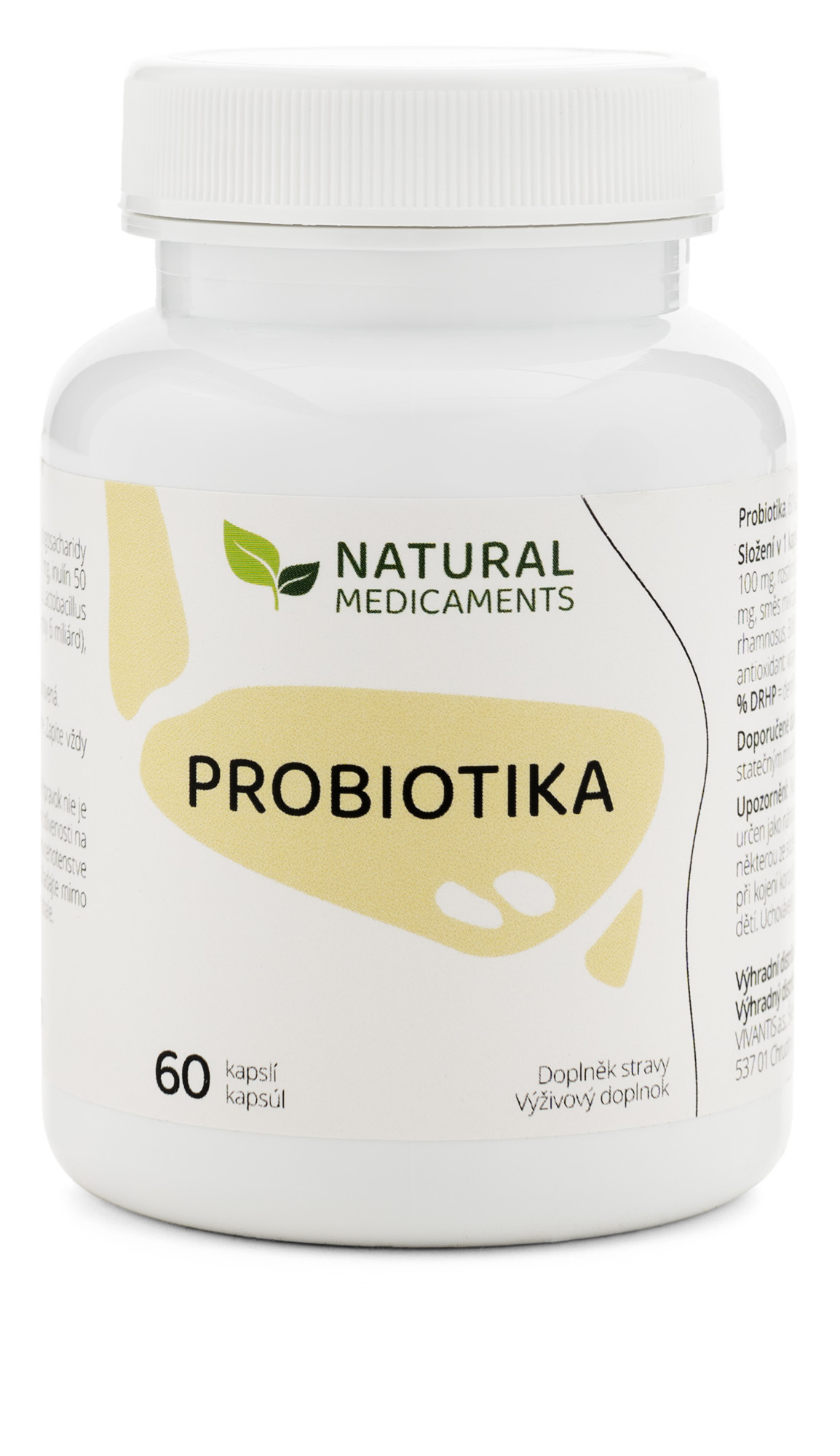 Natural Medicaments Probiotiká 60 kapsúl