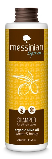 Zobrazit detail výrobku Messinian Spa Šampón pro všechny typy vlasů pšenice & med 300 ml
