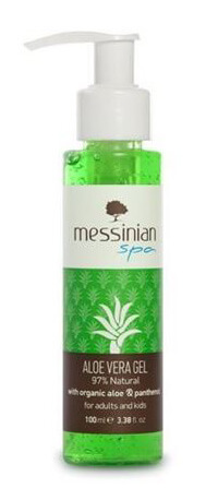 Zobrazit detail výrobku Messinian Spa Aloe vera gel s panthenolem 100 ml + 2 měsíce na vrácení zboží