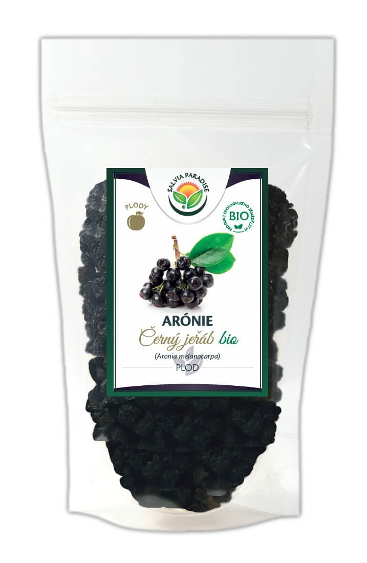 Zobrazit detail výrobku Salvia Paradise Arónie - Černý jeřáb BIO 500 g + 2 měsíce na vrácení zboží