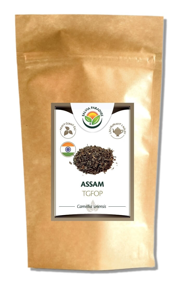 Zobrazit detail výrobku Salvia Paradise Assam TGFOP černý čaj 150 g + 2 měsíce na vrácení zboží