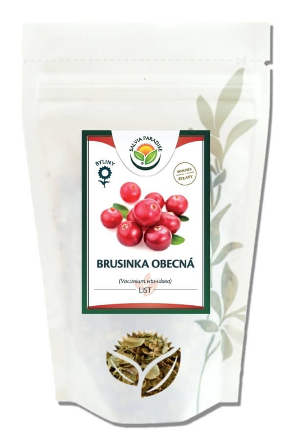 Zobrazit detail výrobku Salvia Paradise Brusinka list 50 g + 2 měsíce na vrácení zboží