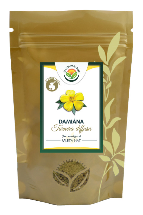 Zobrazit detail výrobku Salvia Paradise Damiána - Turnera diffusa mletá nať 80g