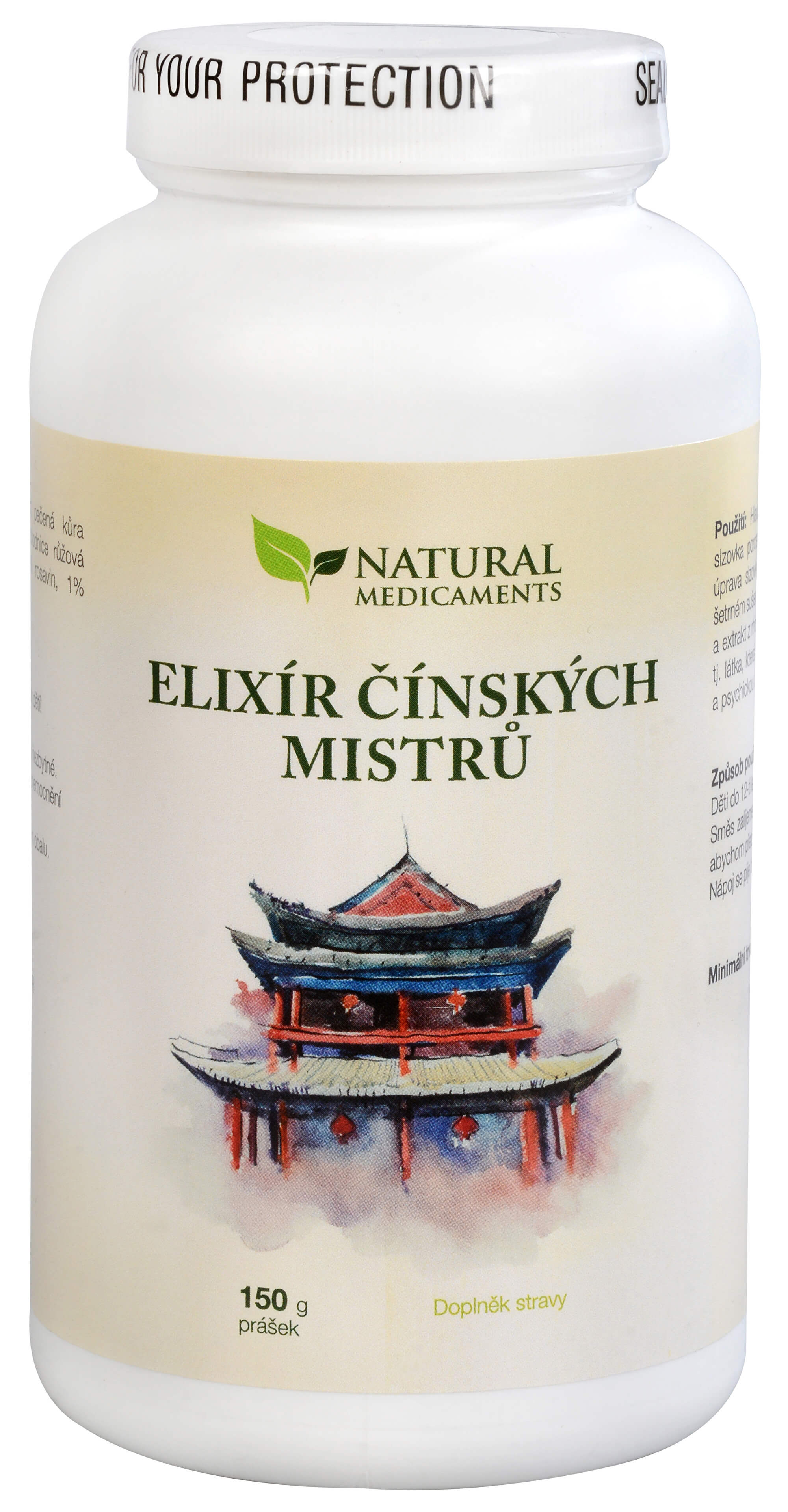 Zobrazit detail výrobku Natural Medicaments Elixír čínských mistrů 150 g + 2 měsíce na vrácení zboží